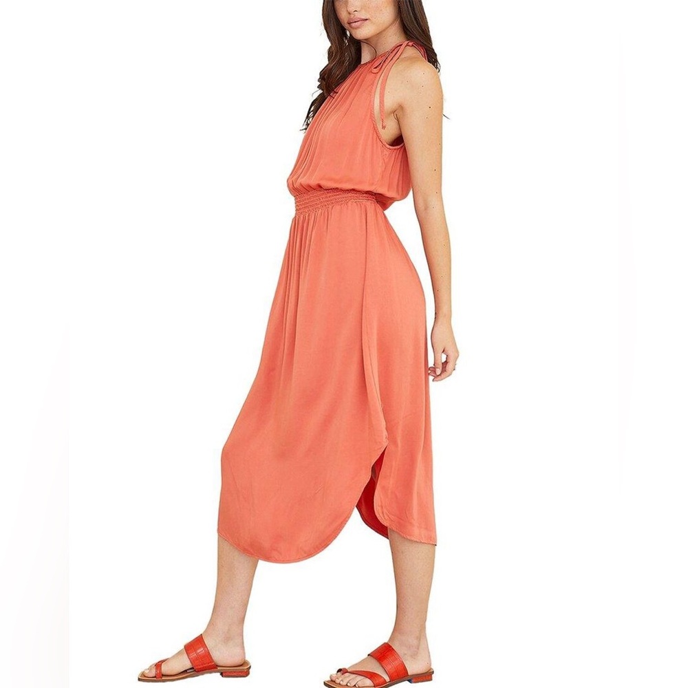 Bella‎ Dahl SANTORINI SMOCKED WAIST MIDI DRESS